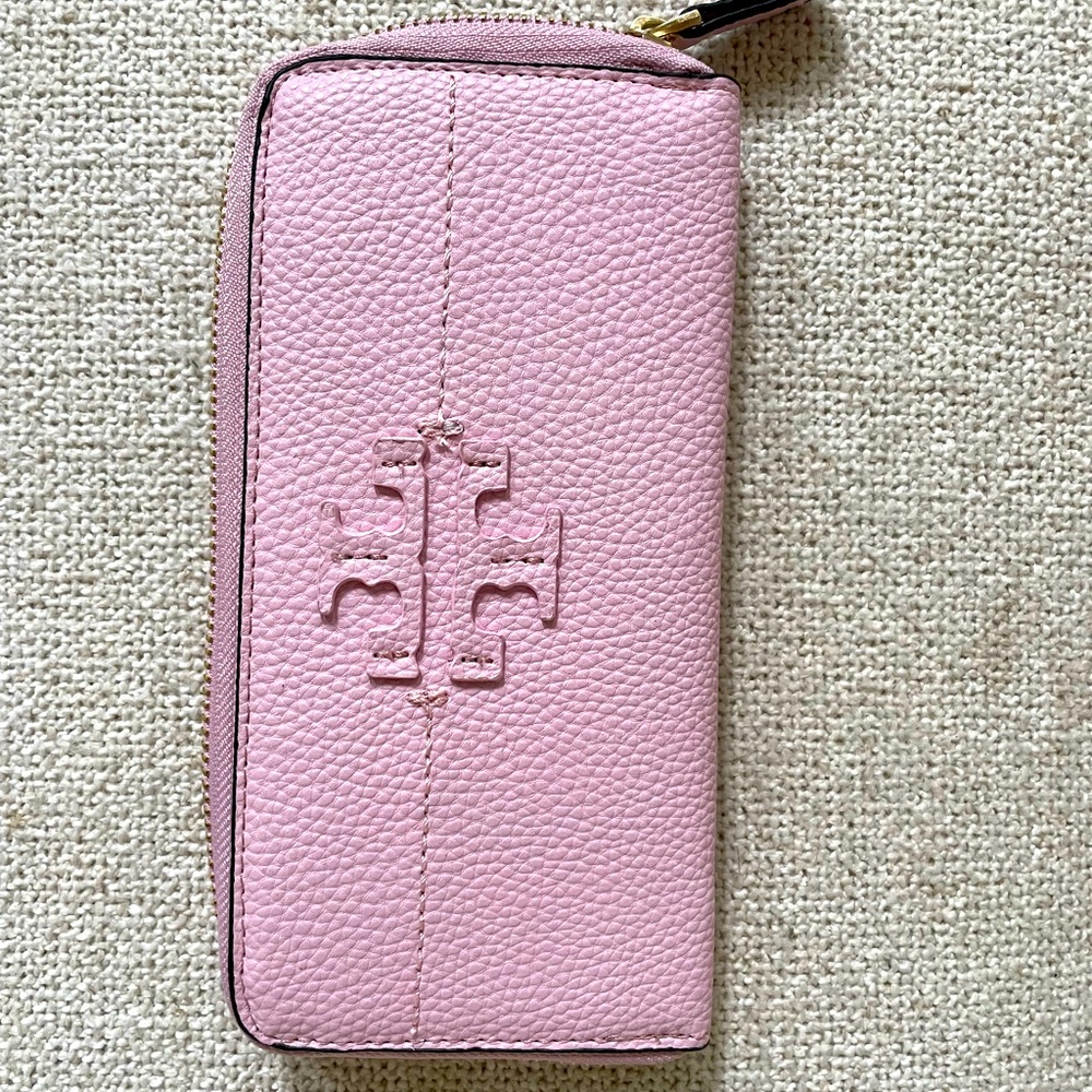 Tory Burch Wallet-Pink, never used